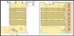 Blue print of 50th street ventilation facility